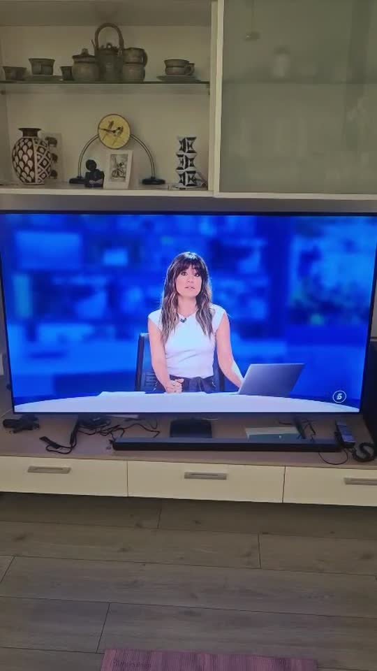Grabación de la aparición del proyecto en Telecinco